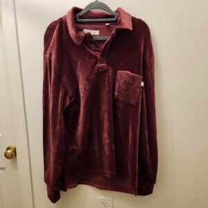 Urban Outfitters STANDARD/CLOTH Velour Shirt